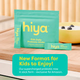 Hiya Kids Probiotic : dosage facile, administration quotidienne simple.