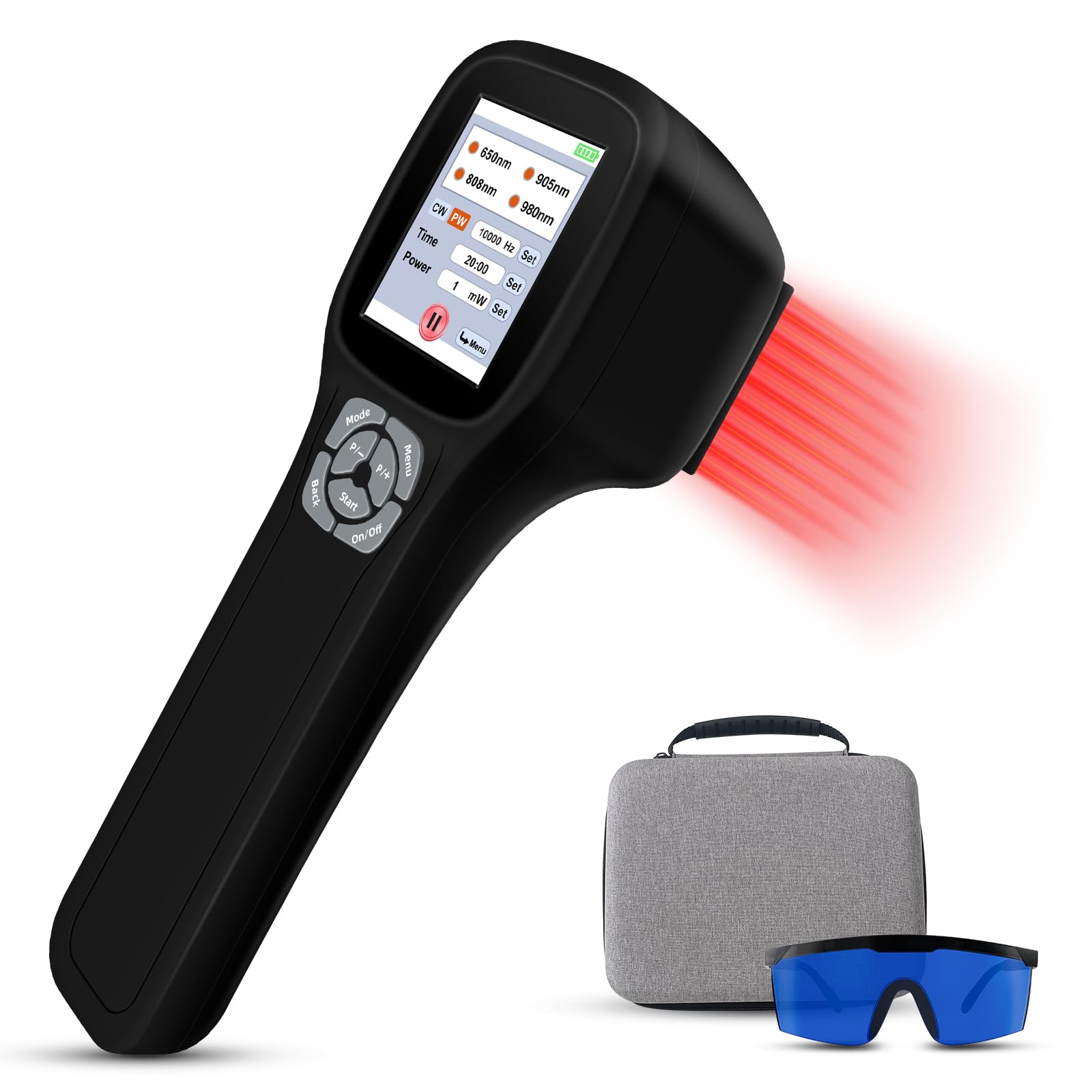 HlAiL appareil thérapie lumière rouge pour le corps favorisant la détente musculaire.