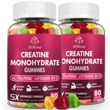 HMone Créatine Monohydrate Gommes en bouteille pour une prise quotidienne pratique