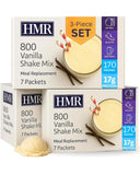 HMR 800 Vanille pack de 3 : shake pratique et savoureux pour le repas.