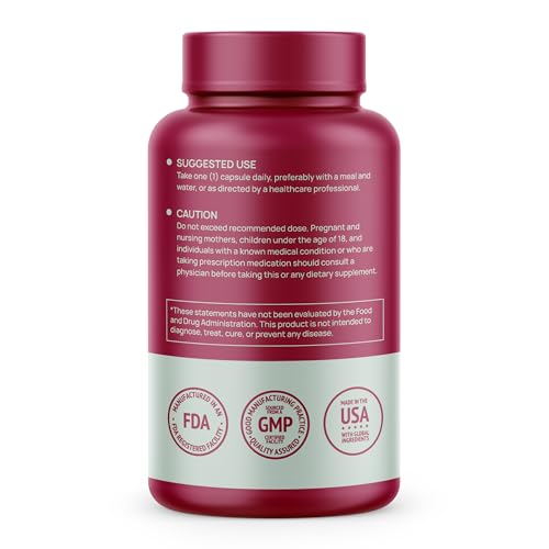 Capsules HMS Nutrition Acide lipoïque R stabilisé dans une bouteille pratique