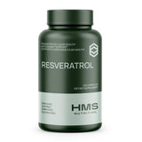 Gélules HMS Nutrition Resveratrol — bouteille de 120 pour un soutien antioxydant.