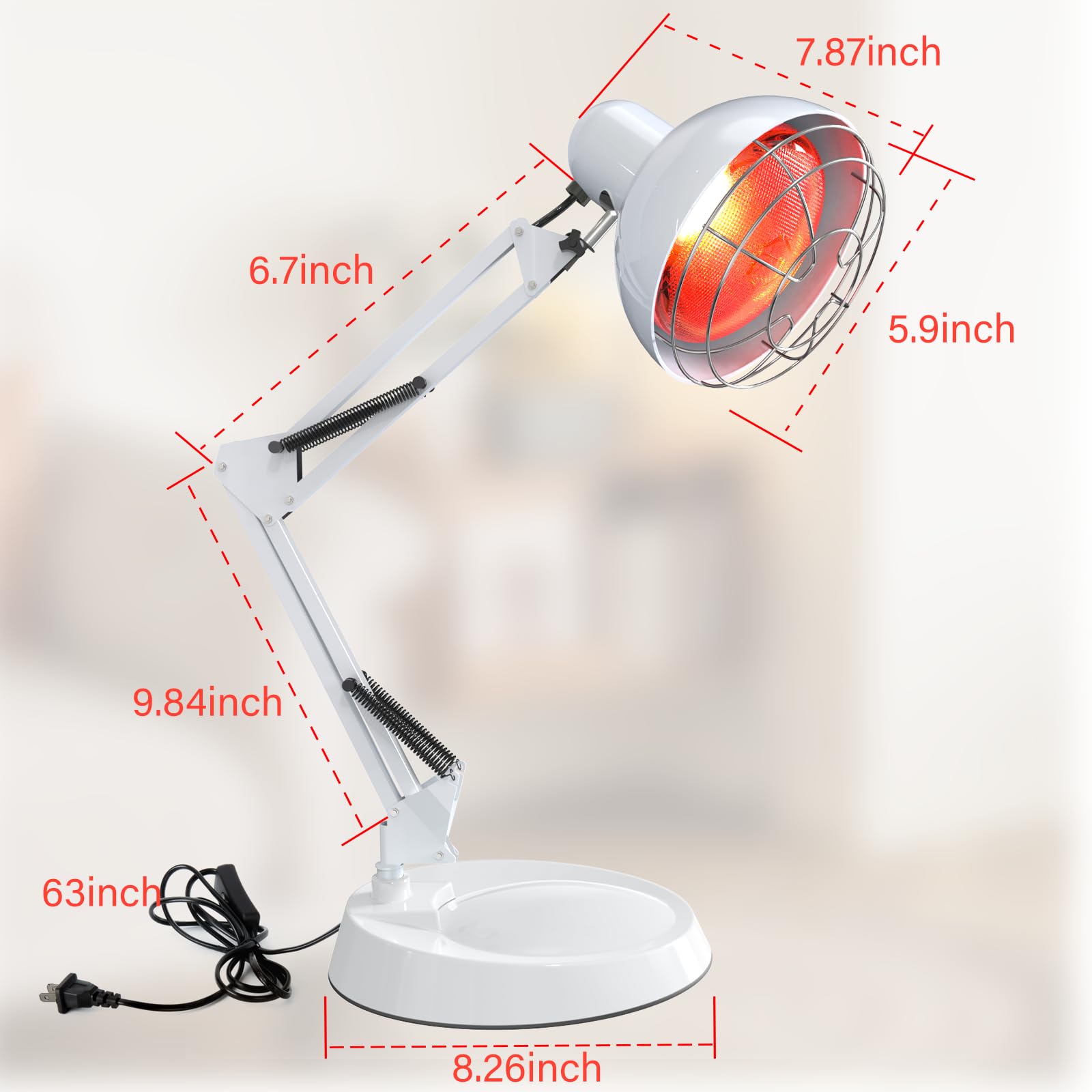 Idée cadeau santé Hoakya lampe infrarouge pour proches et bien-être à domicile.