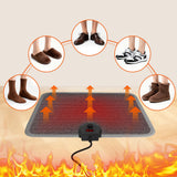 Base antiglisse et fonctionnement silencieux du tapis chauffant.