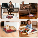 Nettoyage facile du tapis chauffant après utilisation.