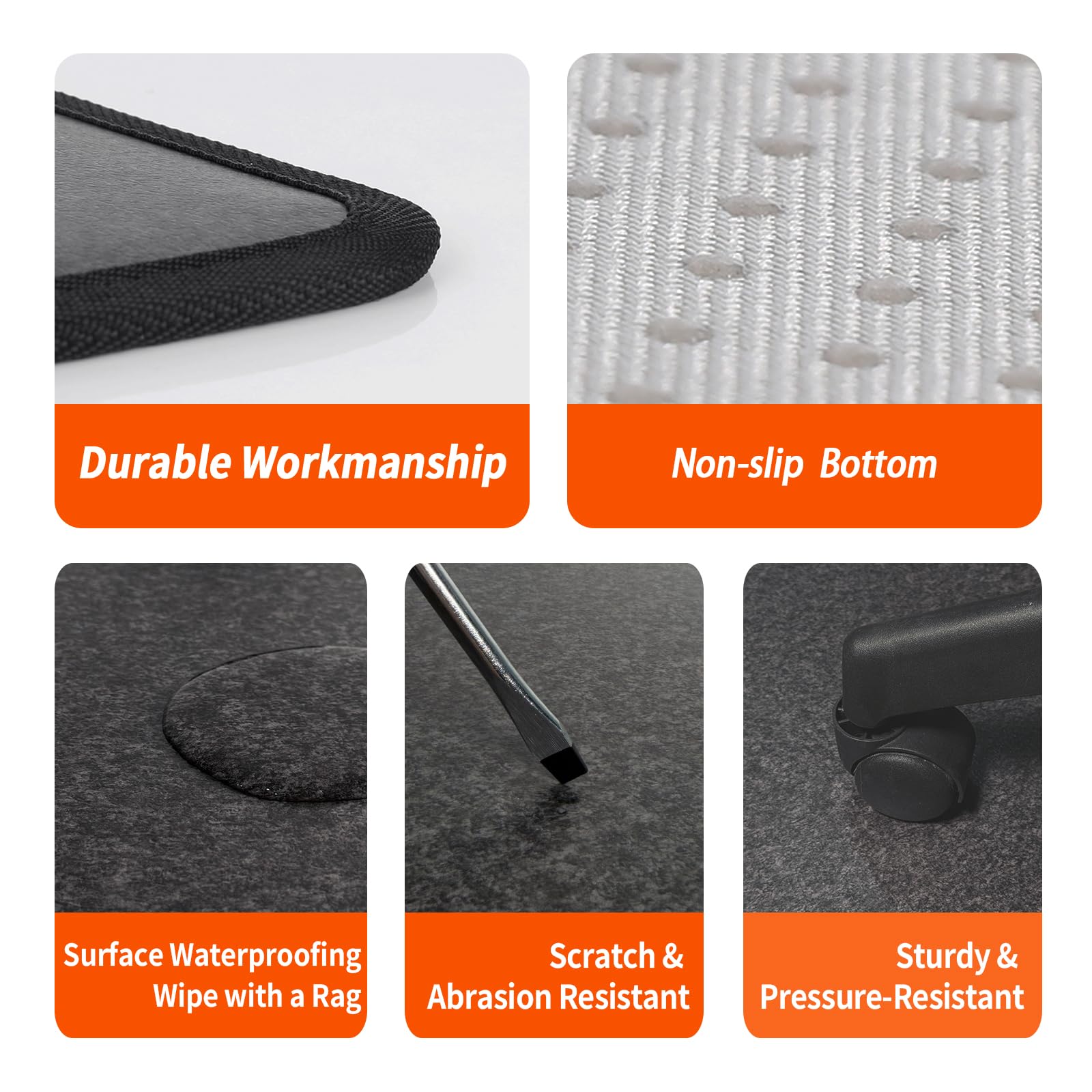Hodeamy tapis chauffant résistant à l'eau et durable pour une utilisation quotidienne.