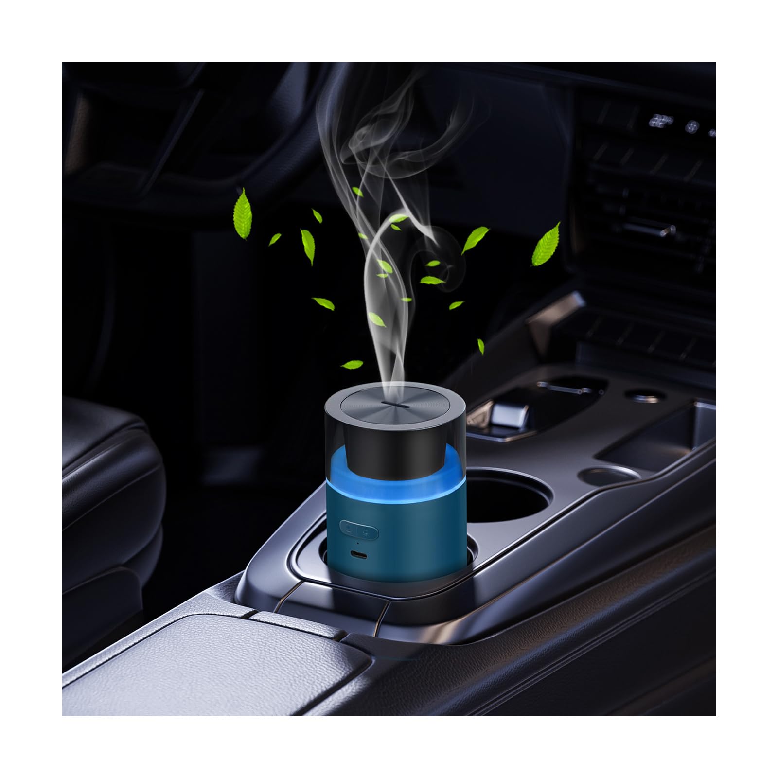 Diffuseur portable HODEMI en bleu prêt pour huiles essentielles à domicile