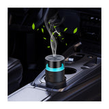 Diffuseur Hodemi portable noir et compact sur une table, prêt à diffuser