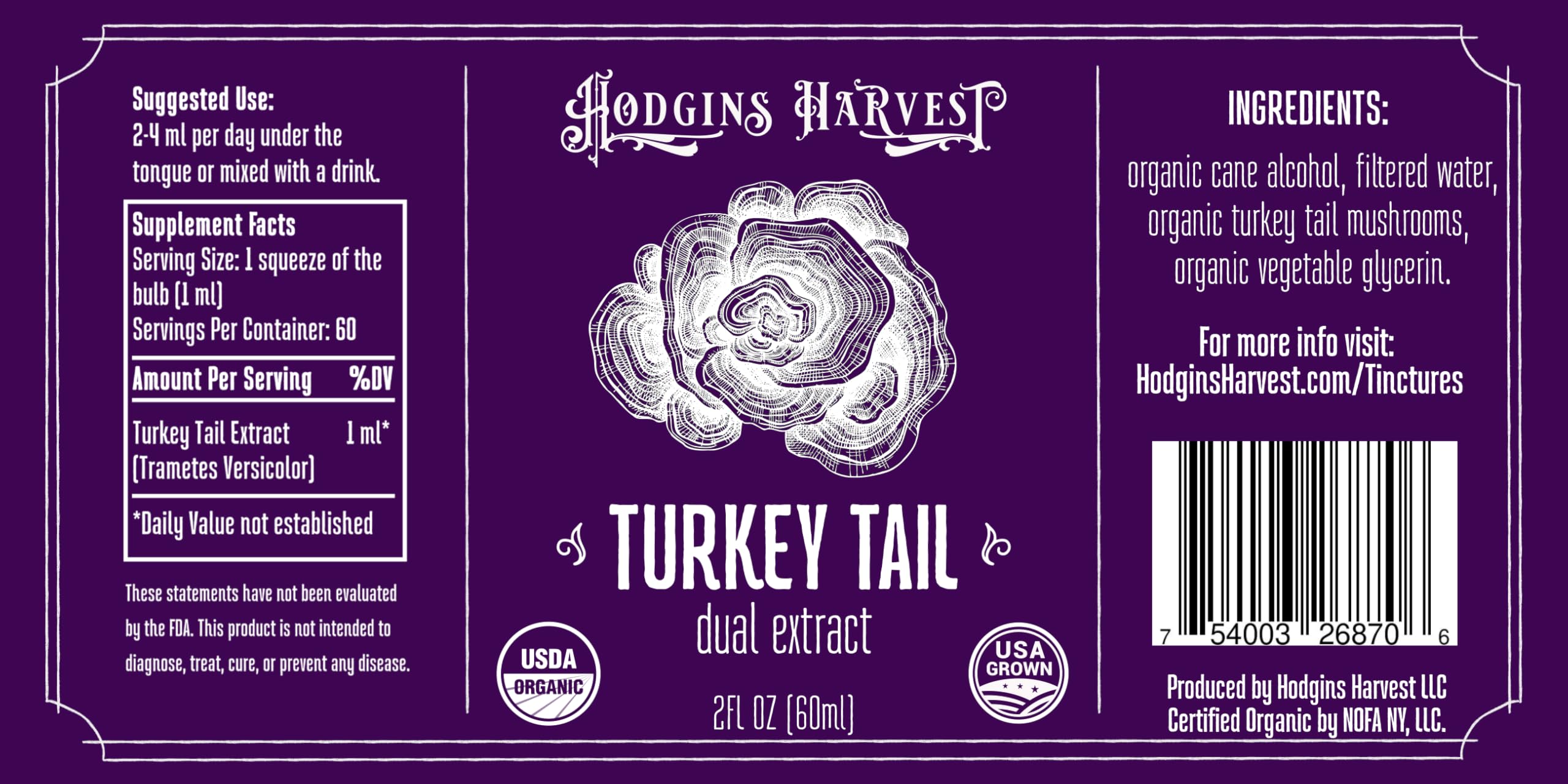 Teinture biologique fabriquée aux États‑Unis par Hodgins Harvest