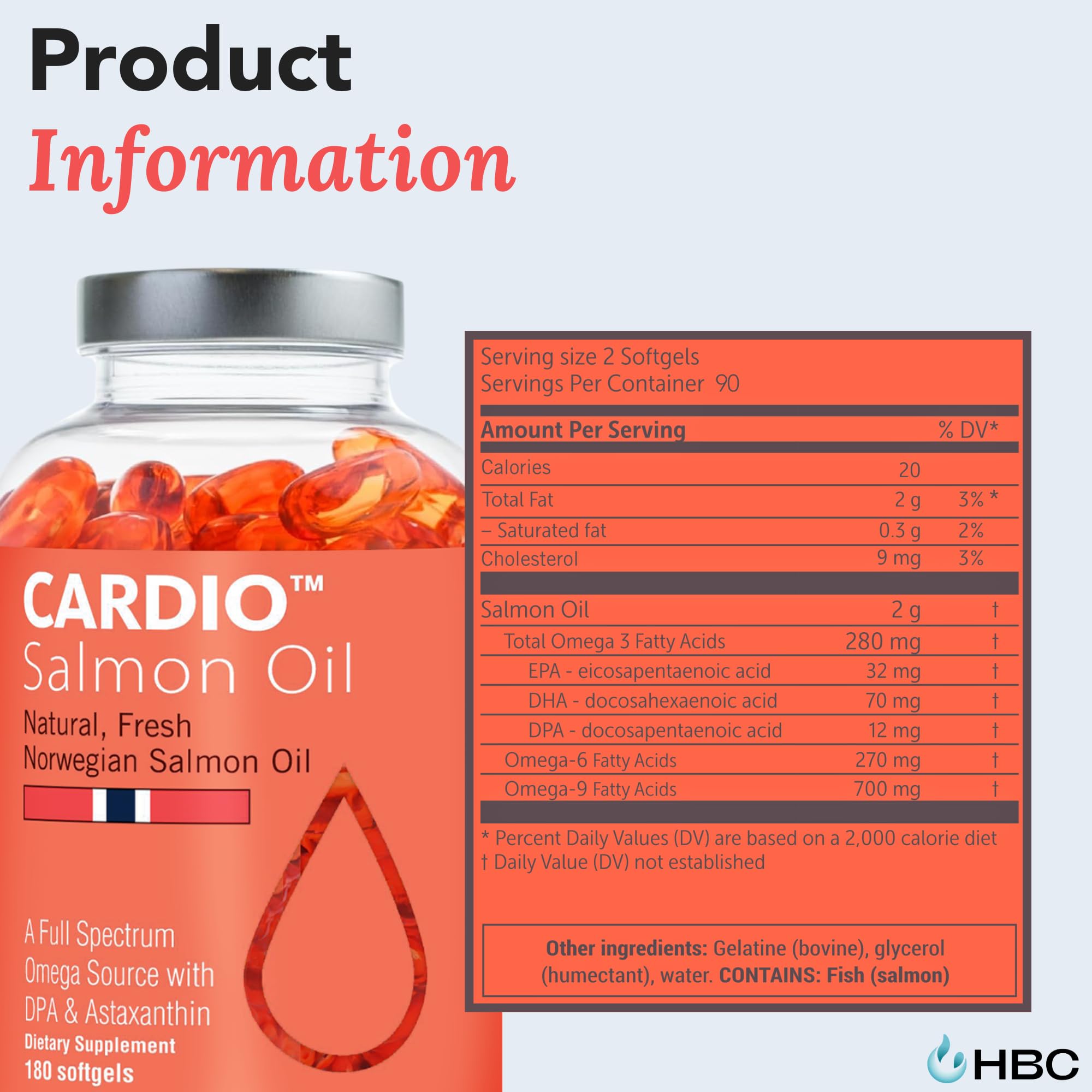 Hofseth BioCare étiquette EPA DHA: rappel des oméga-3