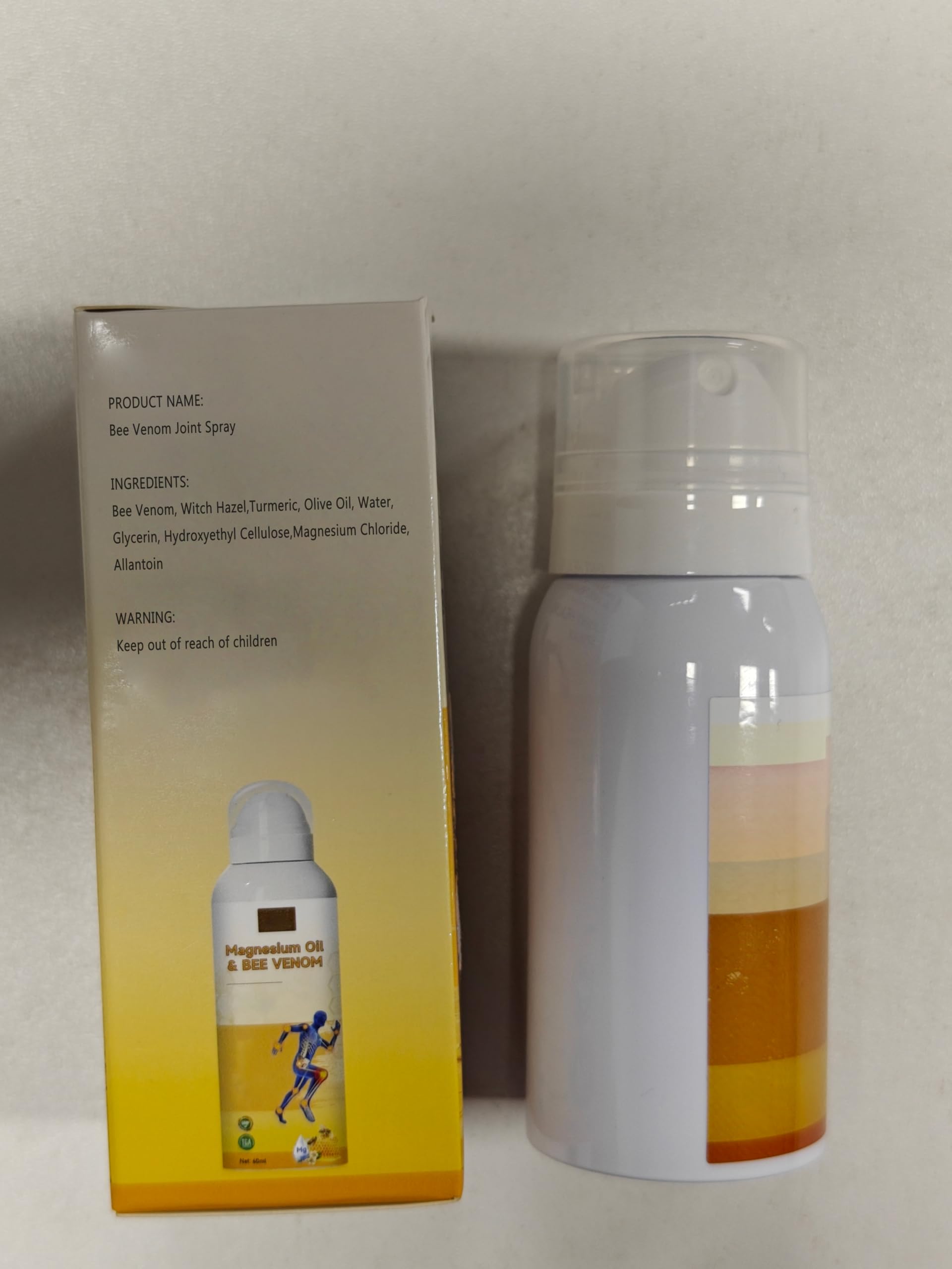 Genou et dos bénéficient potentiellement d’un soulagement avec Hogitpe Spray.