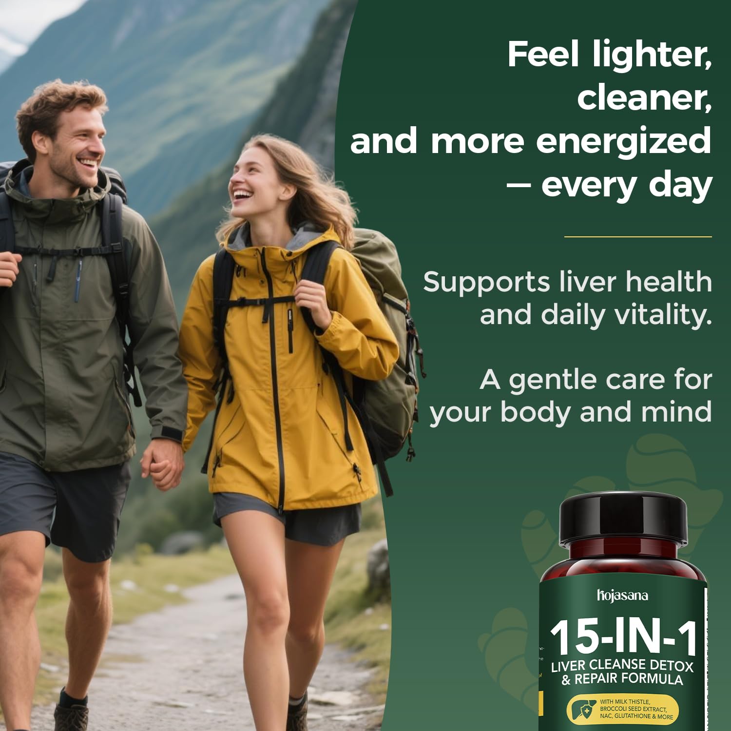 HojaSana sulforaphane-brocoli – extrait en capsules pour action antioxydante.