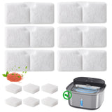 Filtre HOLAPAW pour fontaine chat, ensemble de 6 paquets, eau propre et fraîche