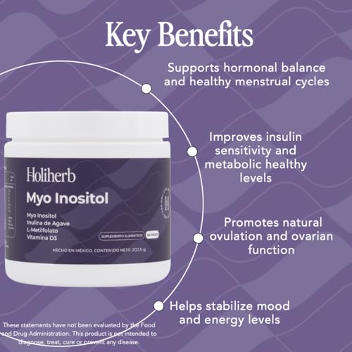 Capsules Holiherb Myo Inositol Methylfolate en gros plan, faciles à prendre au quotidien