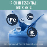 Holistic Bin Poudre Spiruline Bleue adaptée aux régimes végane et sans gluten.