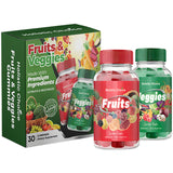 Holistic Choice Fruits Gummies, bouteille fruits rouges, saveur naturelle et usage quotidien.