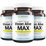Vision Alive Max capsules Holistic Health Labs, soutien possible à la fatigue oculaire au quotidien.