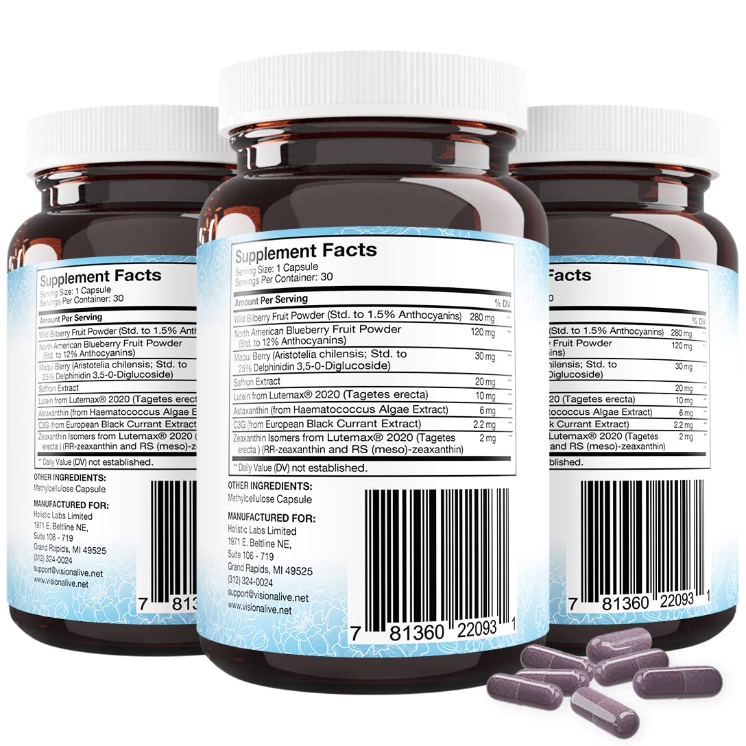 Vision Alive Max pack de 3 boîtes, économique pour un usage prolongé.