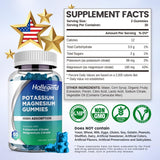 HOLLEGEND Potassium Magnésium – ingrédients vegan, choix sain sans gluten