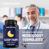 Sleep Fairy de Hollis Nutrition – emballage végan et sans allergènes.