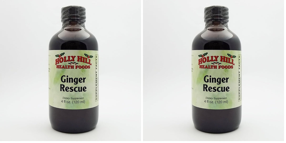 Holly Hill Ginger Rescue, flacon 120 ml, parfait pour thé et desserts.
