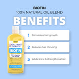 Soin nourrissant pour ongles avec Hollywood Beauty Biotine Huile.