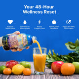 Hollywood Diet : ingrédients riches en vitamines pour énergie et hydratation.