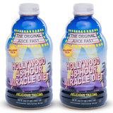 Hollywood Diet : jus detox 48h en bouteille prêt à hydrater et revitaliser.