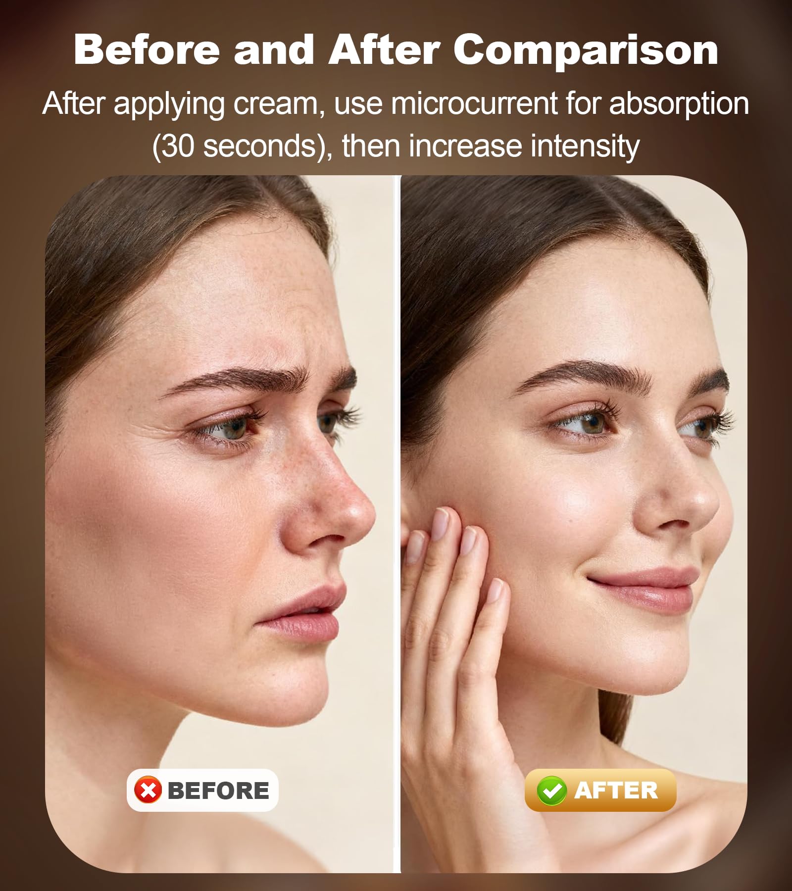 Holsn double menton: lifting et contour du visage