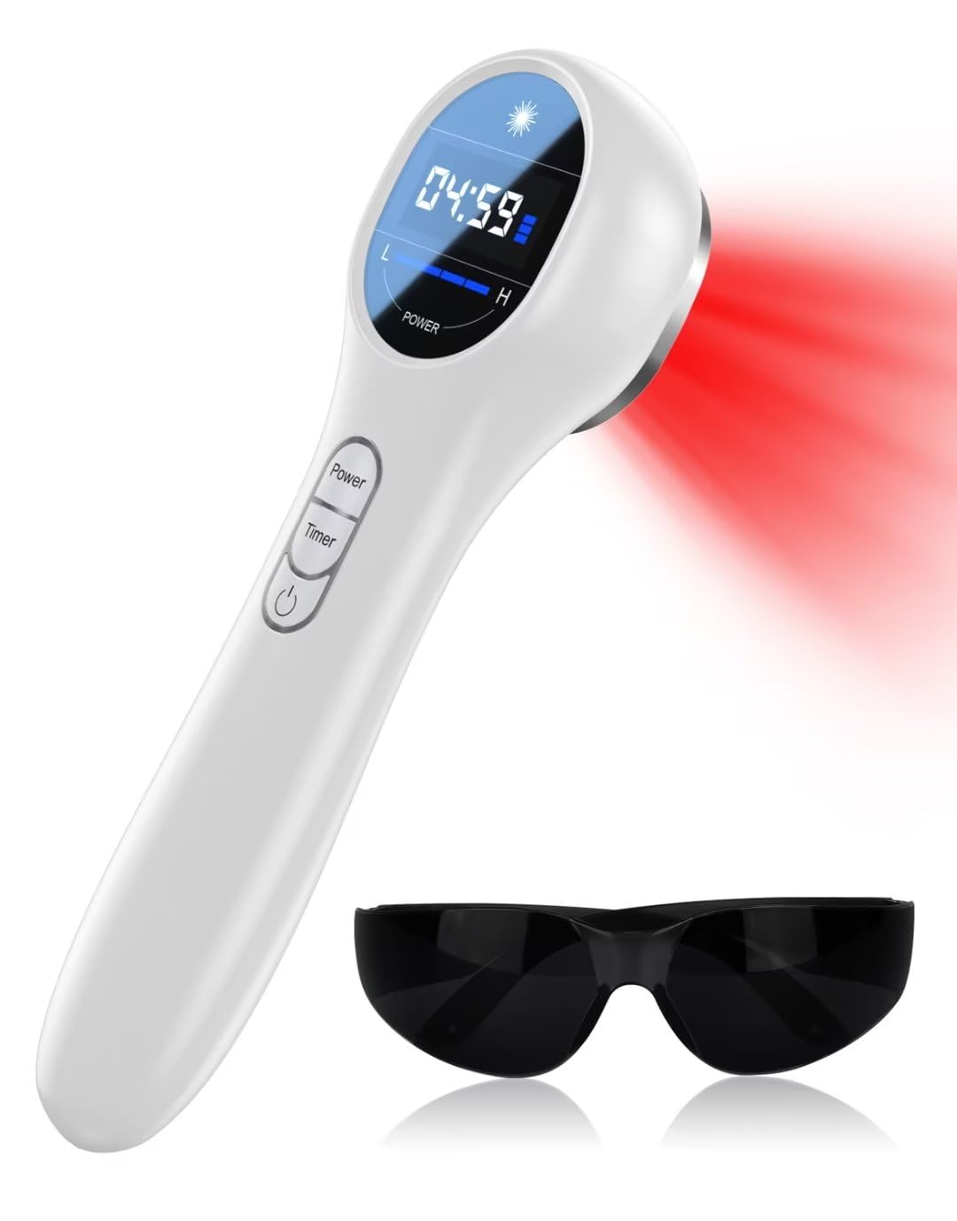 Holsn thérapie lumière rouge portable pour le confort quotidien à domicile.