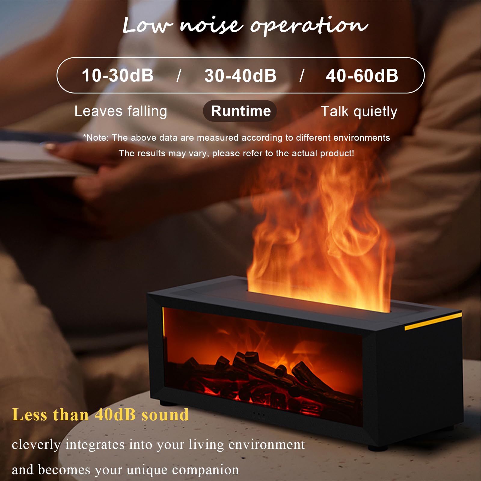 Holwim diffuseur silencieux idéal pour le bureau et le salon.