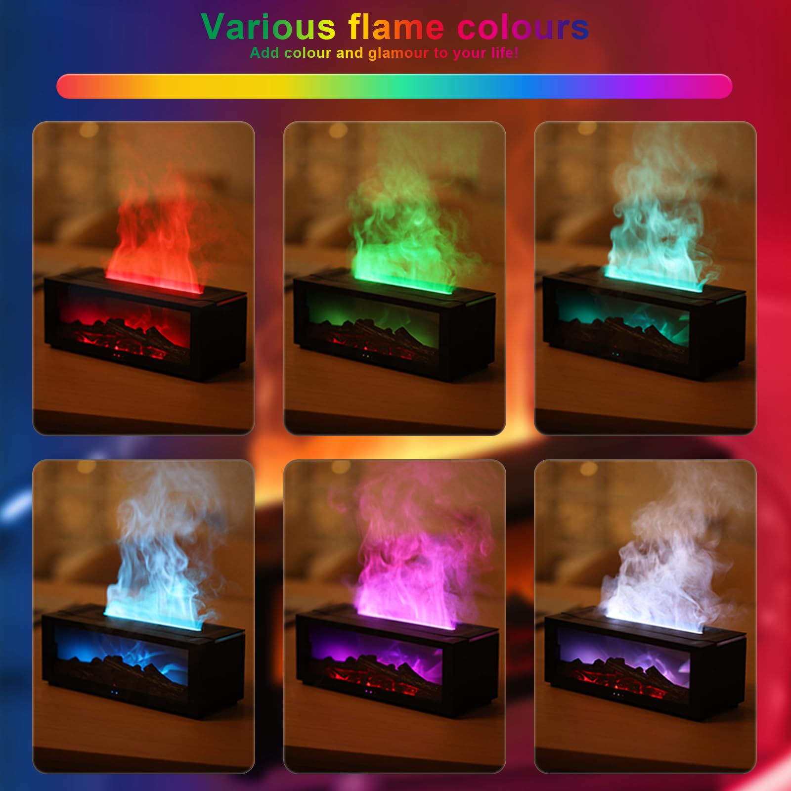 Holwim diffuseur ultrasonique humidifiant l'air ambiant.