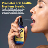 Holy Cow Health Propolis Manuka Spray avec arôme anis doux.