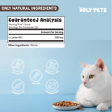 Holy Pets lysine poudre pour chats, usage quotidien simple pour tous les âges.