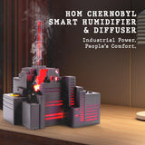 HŌM Chernobyl affiche 7 couleurs LED pour personnaliser l’ambiance.
