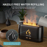 HOMDIS humidificateur silencieux avec lumière d'ambiance romantique.