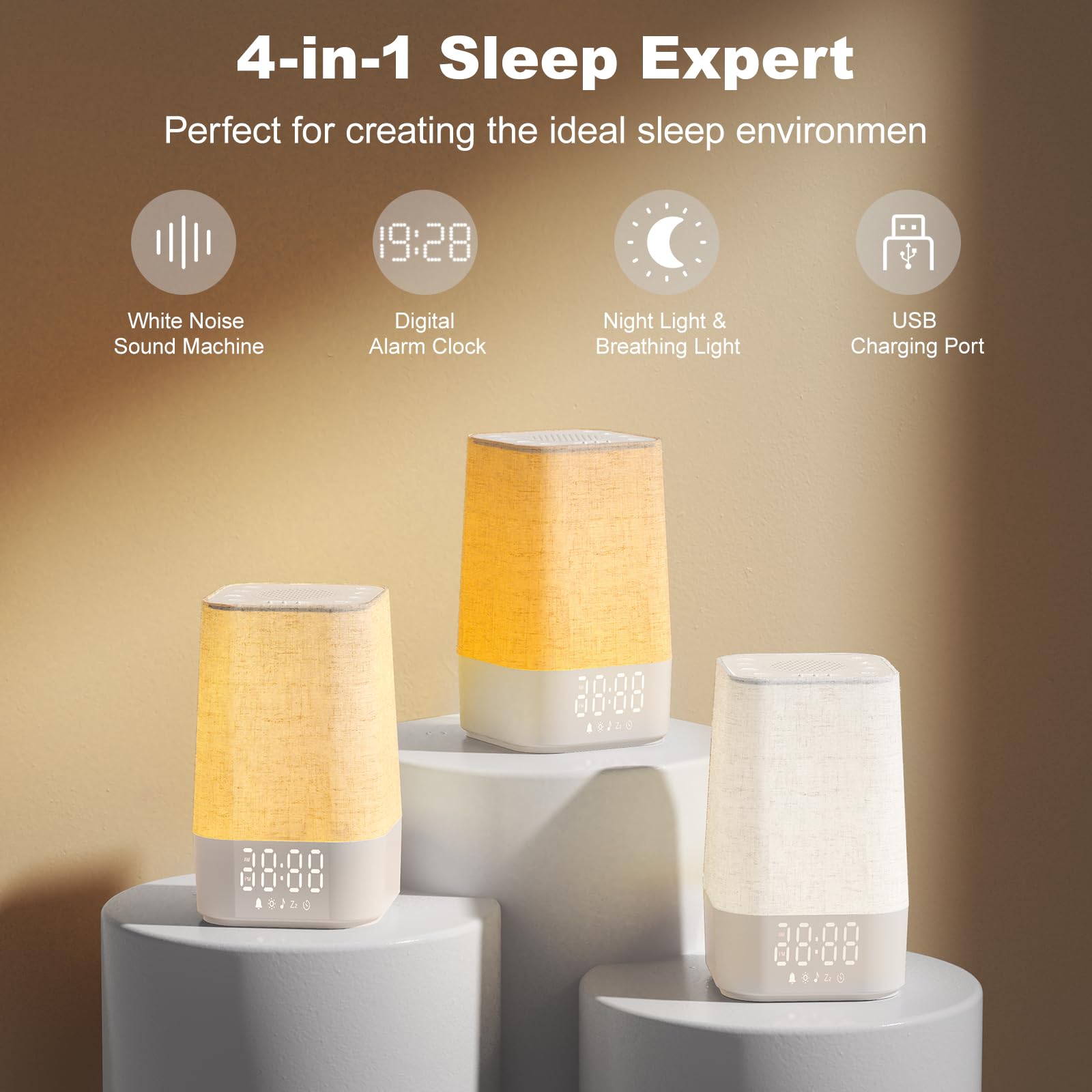 HomeBest ensemble de 30 sons apaisants pour le sommeil et la détente.