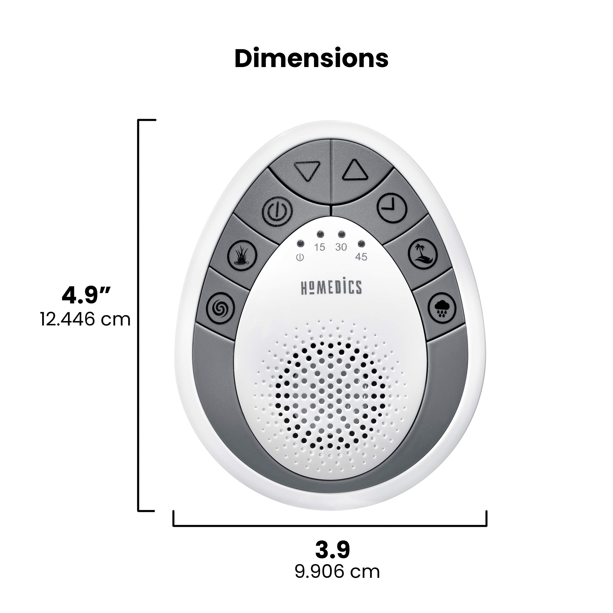 Homedics: étui de voyage compact pour l’emporter partout.