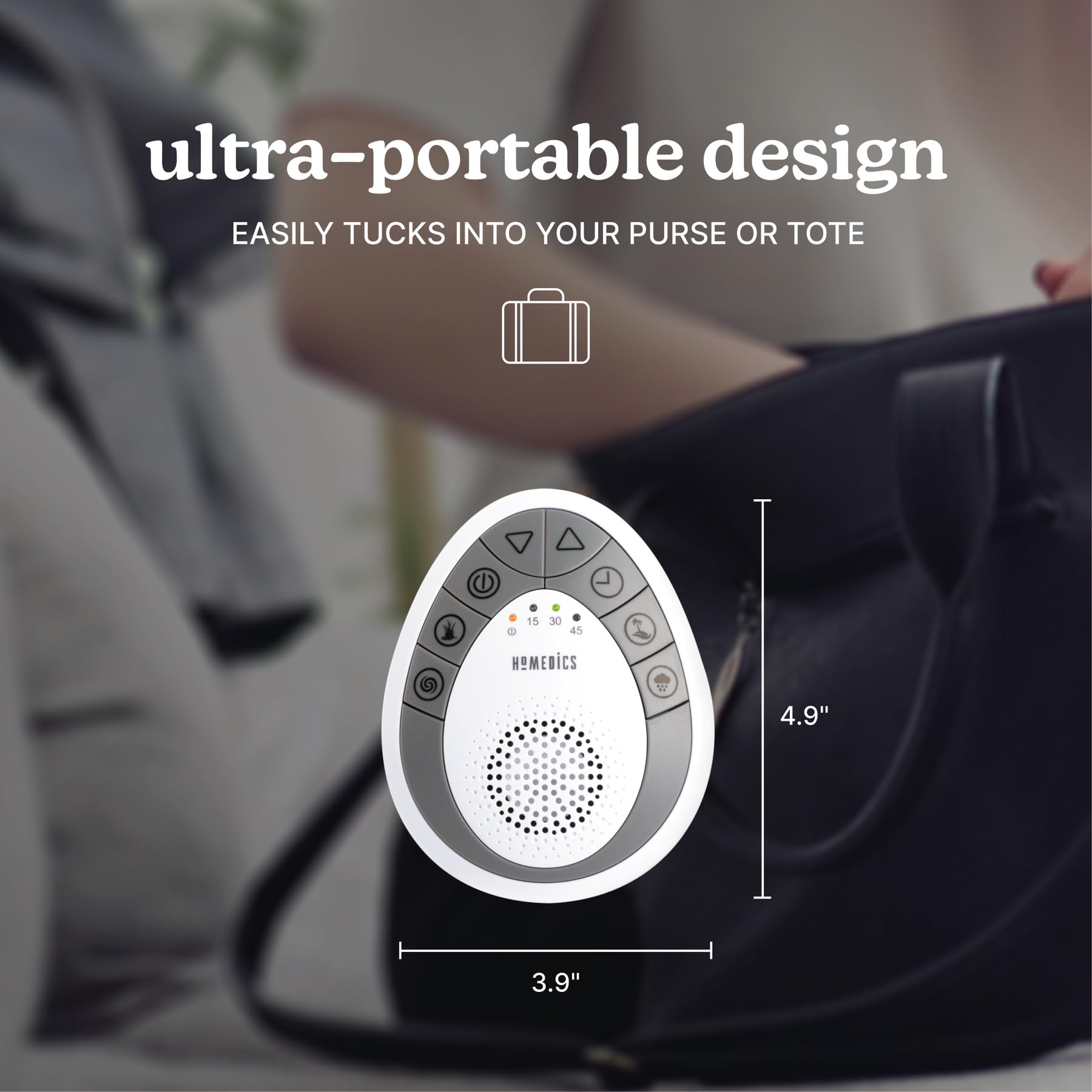 Homedics: aide au sommeil pour bébé, sans stress.