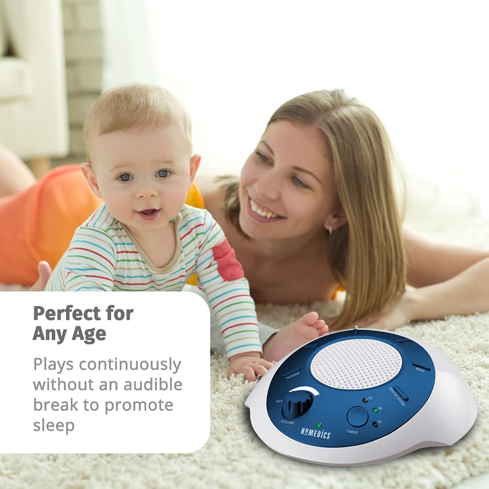 Homedics SoundSleep avec contrôle facile du volume.