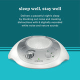 Homedics SoundSleep pluie apaisante, parfaite pour se détendre avant le coucher