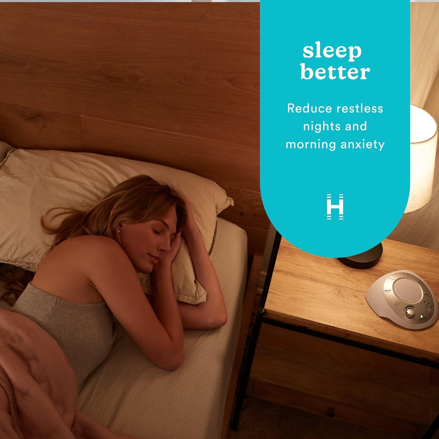 Homedics SoundSleep tonnerre apaisant, crée une ambiance relaxante pour le soir