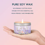 Bougie Homemory rose-aromatherapie-relaxation, favorise un moment de détente quotidien.