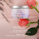 Bougie Homemory soja-naturelle-coeur-salon, brûle proprement et parfume légèrement.