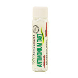 Homeomart Antimonium Tartaricum granules 6C dans flacon 2 dram, faciles à transporter.