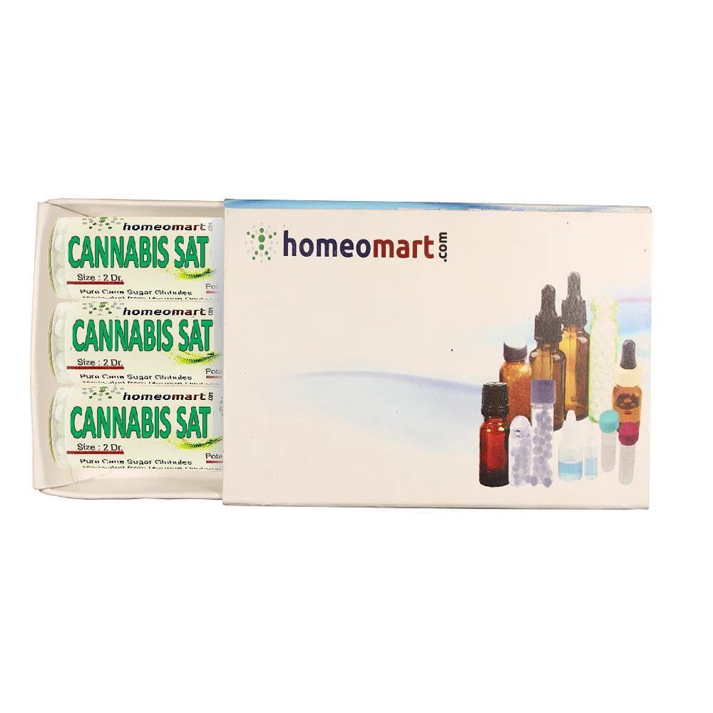 Homeomart Cannabis Sativa granules 6C, emballage stérile pour un stockage sûr.