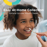 HomePaternity echantillons-bouche: collecte simple et hygiénique pour des résultats clairs.