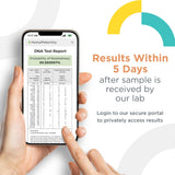 Prélevement buccal rapide avec les outils HomePaternity.