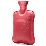 HomeTop bouteille eau chaude classique rouge, extérieur élégant réchauffe les mains rapidement.