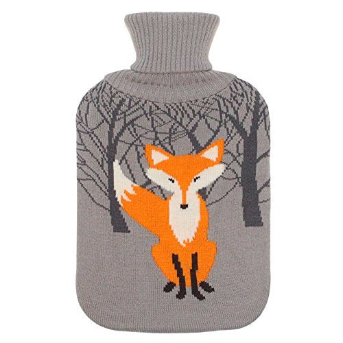 Housse tricot renard HomeTop pour une touche ludique et chaleureuse.